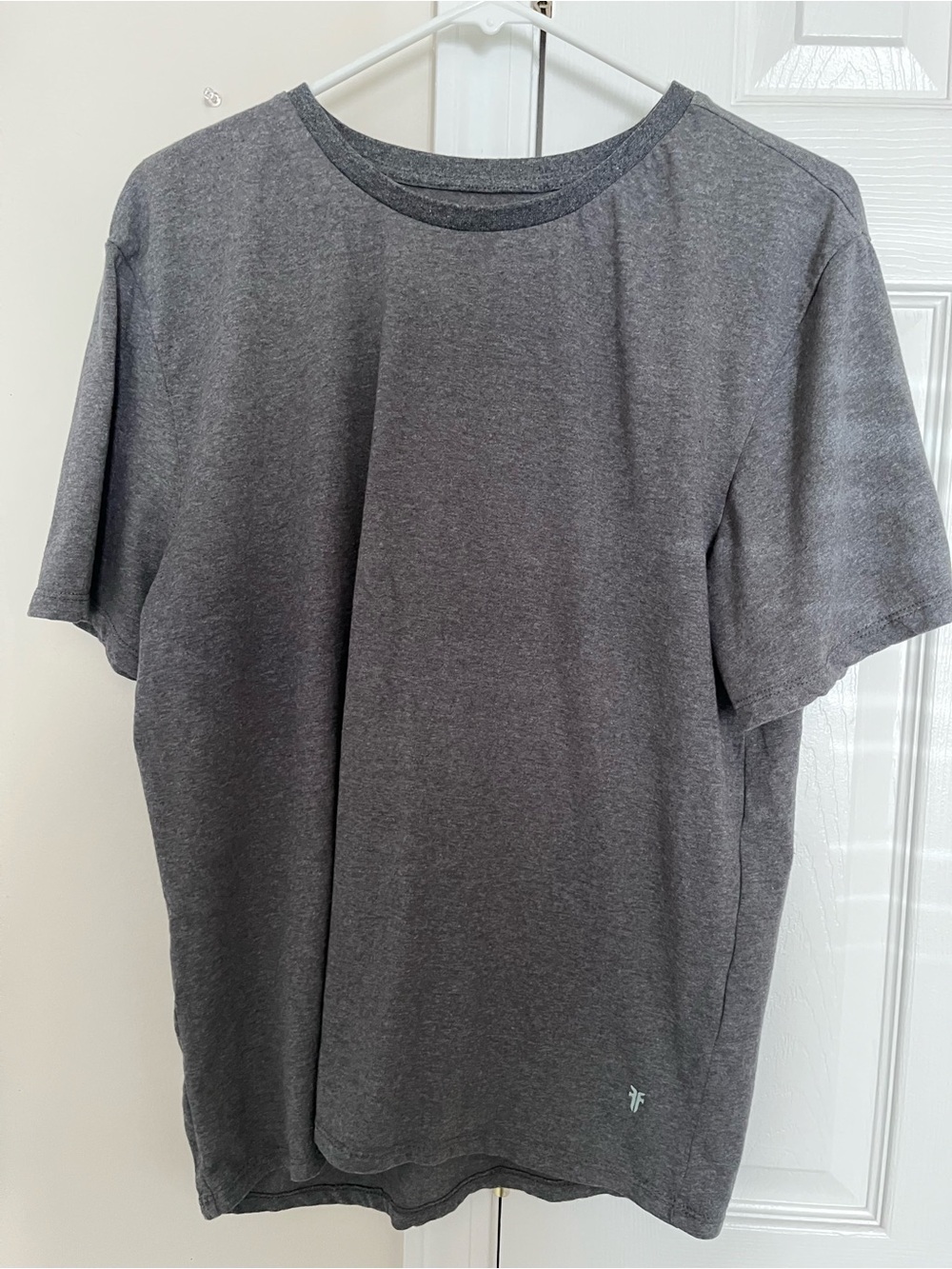 Frye Men's Short Sleeve Crewneck Tee Gray Size XL